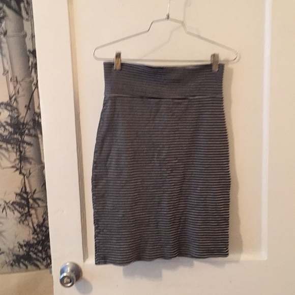 High waisted jersey skirt - Picture 1 of 1